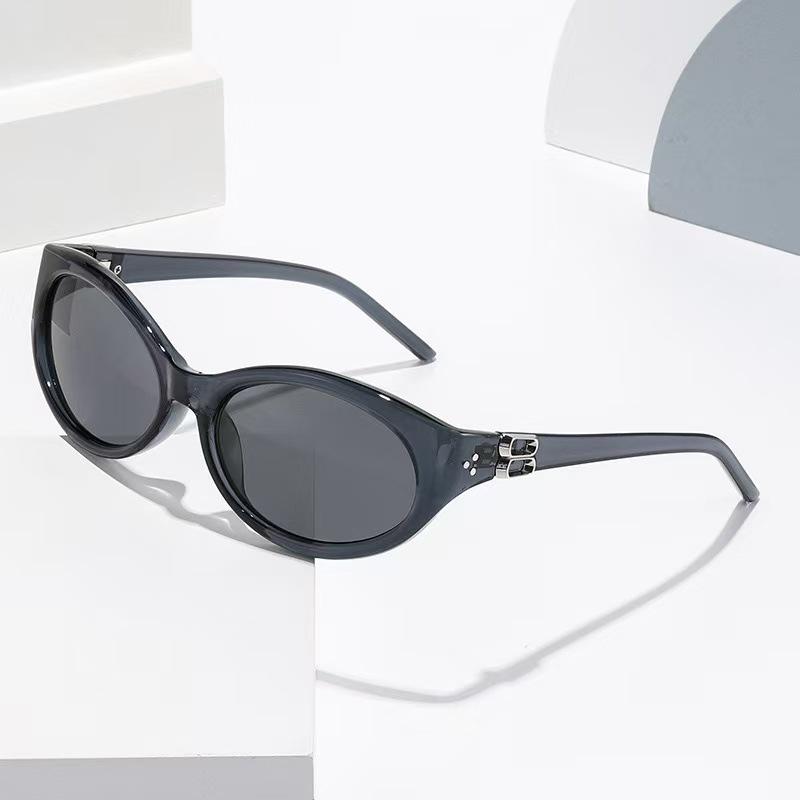 Модные солнцезащитные очки «Кошачий глаз» высокого класса, устойчивые к УФ-лучам, для сценических выступлений, уличной фотографии, популярные декоративные очки