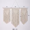 Handwoven Bohemian Tapestry Wall Hanging Decor Living Room Bedroom Minimalist Cotton Macrame Door Divider