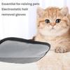 Electrostatic Pet Hair Removal Glove for Couch Bed Car Seat Reusable Hair Remover Mitt for Washing Deshedding Double Sided Grooming Glove