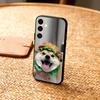 Милый чехол для телефона с изображением собаки Сиба-ину для Samsung A73,72,71,A52,51,40,41,A22,A32,31,A13, Мягкий черный корпус