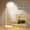 LED Desk Lamp Table Light Built-In 2000MAh Battery Touch Dimming Portable Lamp 3 Color Stepless Dimmable Eye Protection Bedroom Bedside Reading Lamp