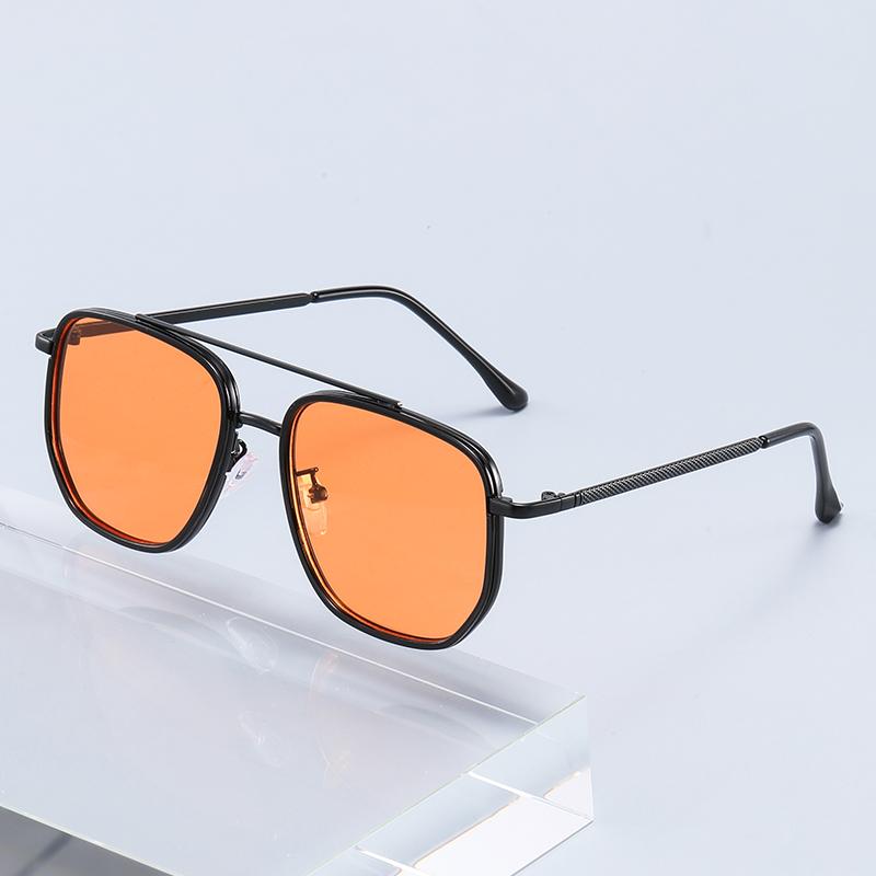 Xiaomi New Square Sunglasses Retro Sun Glasses For Driving Fashionable Double-bar Sun Protection Glasses For Women And Men 2549
