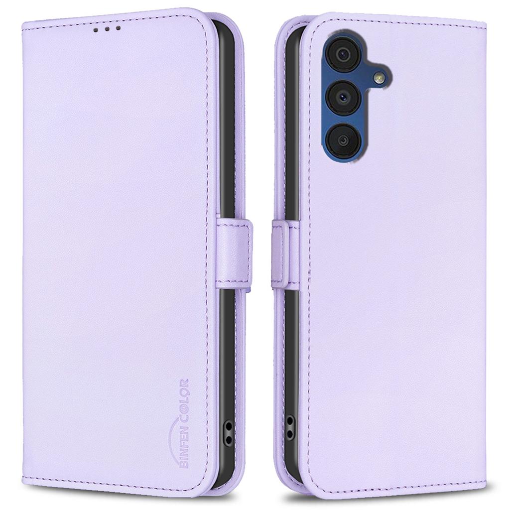 BINFEN COLOR BF31 For Samsung Galaxy A36 5G Case PU Leather Flip Folio Phone Wallet Cover