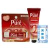 Набор Kanro Pure Premium: Бальзам для губ с ароматом персика и Крем для рук с увлажняющими компонентами. Лотерея Tenjinryu & +