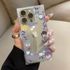 Clear Square Back Tube Case Protection For iPhone 15 Plus 13 14 Pro Max 12 16 ProMax 11 Anti-Oxygen,Multiple Avatars Pattern Casing