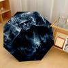 Custom Text Automatic 8 Bone Umbrella, Portable Sun Rain Protection UmbrellaFrankenstein's Monster