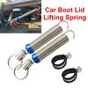 2/4Pcs Metal Springs Car Boot Lid Lifting Spring Clamp Trunk Lifter  Trunk Lid Automatically Open