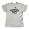 Vintage 90s Country Cafe Rock Music Western Cowboy Graphic Triblend T-Shirt