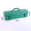 Metal Toolbox with Secure Locking Mechanism