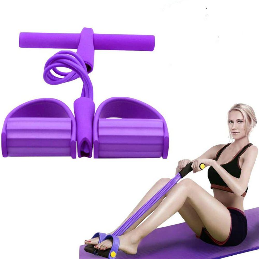 Pull Abdominal Exerciser Resistance Bands Gym Workout Bands Pedal Ankle Puller Elastic Up Pull Rope
