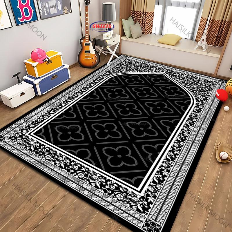 17 Стилей Исламский Молитвенный Коврик для Мусульман Рамадан Мягкий Мужской Молитвенный Коврик Портативный Ковер для Детской Спальни Коврик для Ежедневной Молитвы Подарки на Ид аль-Фитр