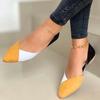 Fashion 2024 Women's Shoes Summer Flat Casual Comfortable Outdoor Color Matching Plus Size 43 Women Flat Shoes