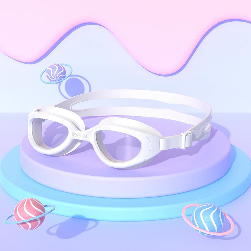 COPOZZ Colorful Swimming Goggles Kids Professional Children Swim Eyewear Anti Fog UV Protection Water Glasses For Boys and Girls2