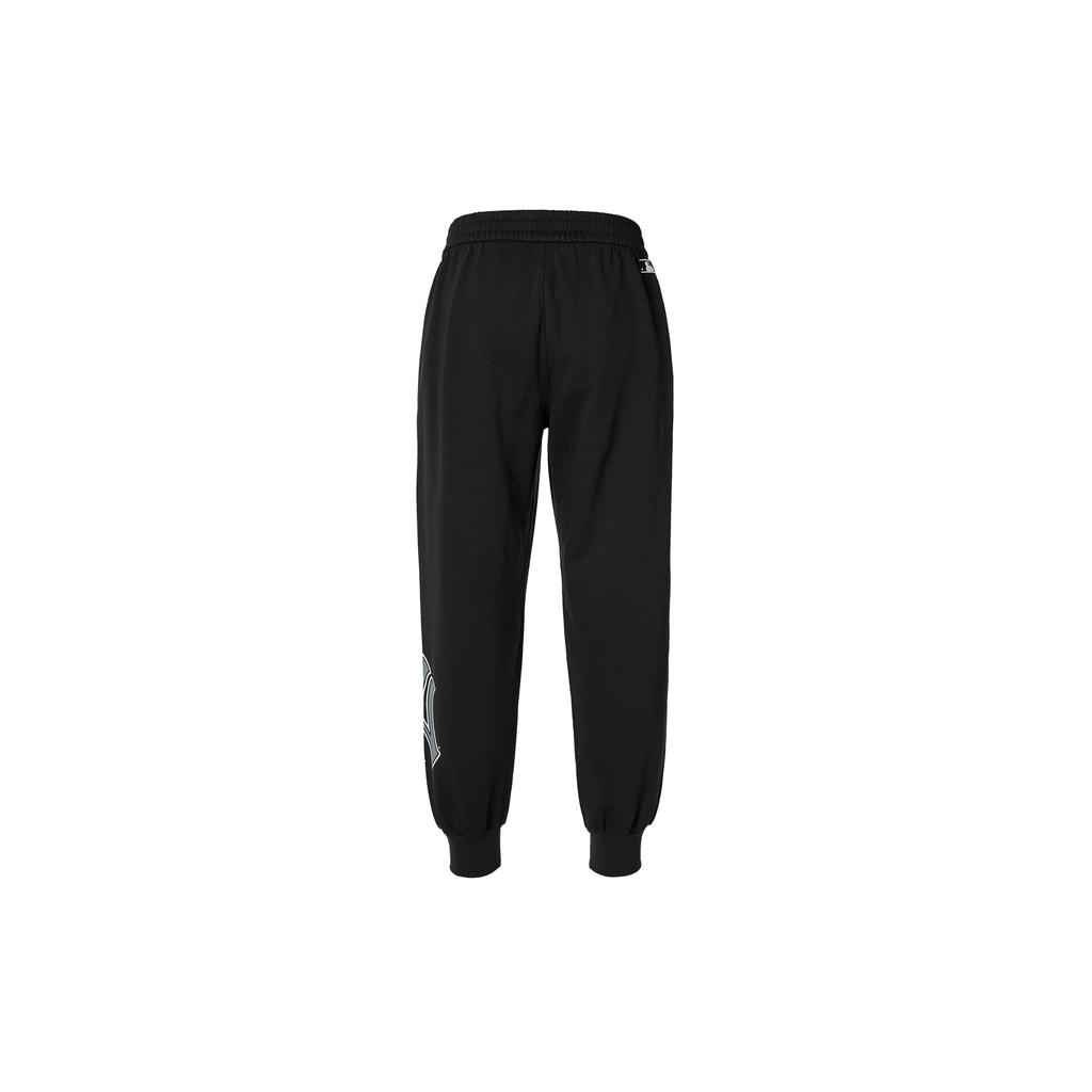 New MLB Knitted Sports Pants Unisex Black 3APTB0331-50BKS