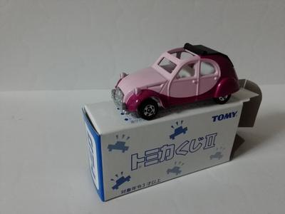 Вышедшая из печати лотерейная Tomica Citroën 2CV, неезженая, с прозрачным кейсом My Shop, CMC, отправка со склада Amazon