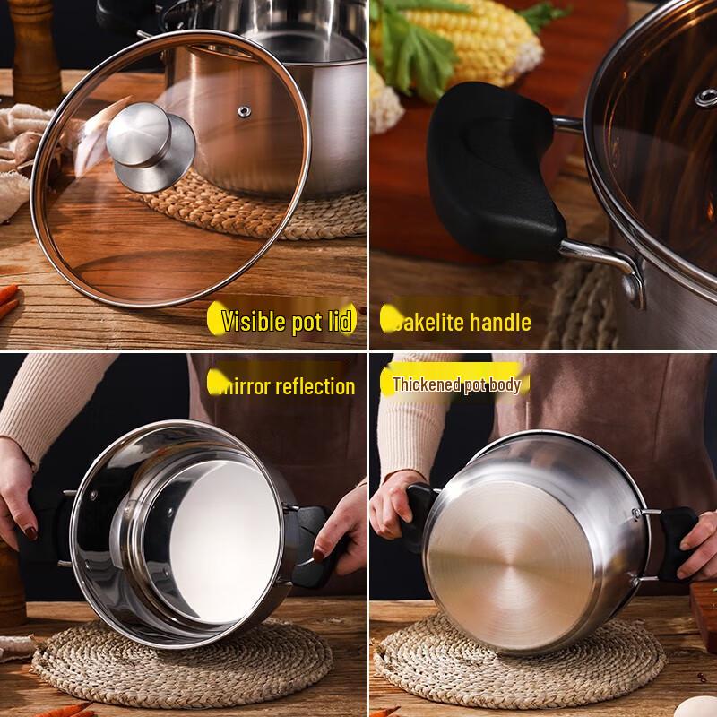 Aoding Elite Classic 24cm Stainless Steel Soup Pot