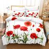 Beautiful Flowers Bedding Duvet Cover Fashion Bedding Set King Quilt Cover Bed Set Girls Boys Bedding Duvet Cover Set Bedding