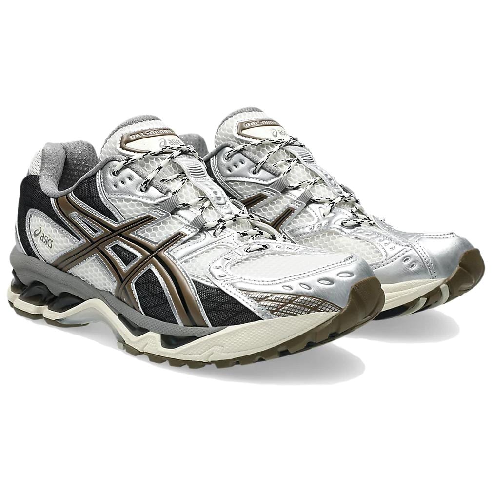 Asics GEL Nimbus 10.1 Сетчатые Низкие Повседневные Кроссовки для Бега на Длинные Дистанции Спринта Унисекс Белый Серебристый 1203A543-107