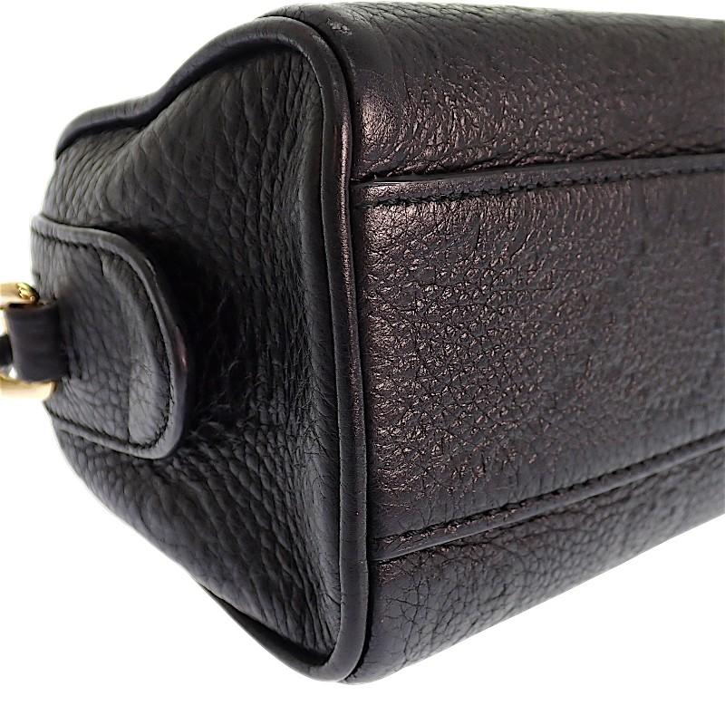 GUCCI  815256 AAEEM 1000 2WAY bag black Calfskin Women