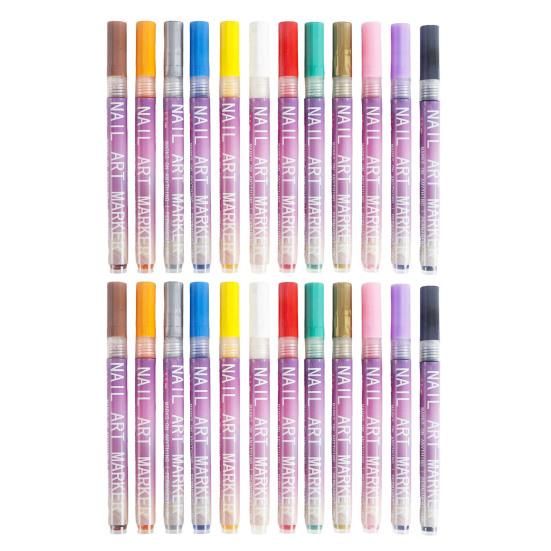 45659 Наборов 12 Цветов Ручки для Нейл-арта Сделай Сам Гель для Ногтей