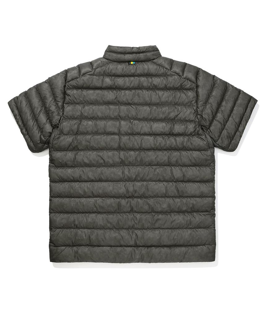 Sierra Designs Muir Lightweight Goose Down Short Sleeve Jacket Charcoal