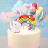 Unicorn Decoration Birthday Party Decor Kids Unicorn Disposable Tableware Set Unicornio Baby Shower Girl Birthday Party Supplies