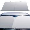 Car Windshield Sun Shade Retractable Car Sunshade Heat Insulation Double Layer Windshield Sun Visor Block Vehicle Accessories