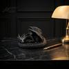 Фантастический Настольный Орнамент, 3D Печатный Дракон - Поднос для Украшений, Свернутая Фигурка - Ключница, Органайзер для Серьг и Ожерелий, Креативный Декор - Подарок