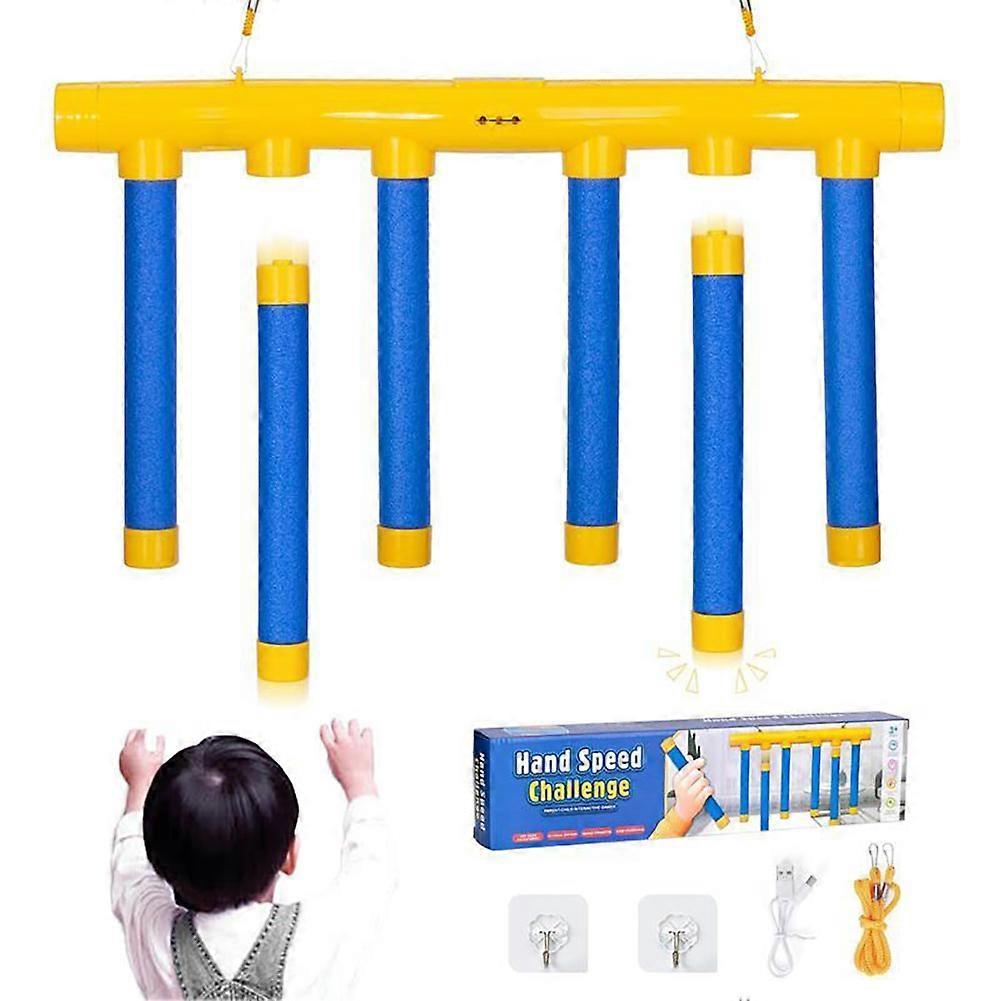 Catching Sticks Game 2025 Reflex Challenge Game Hand Eye Coordination Training for Kids Adults Family Game & Christmas Party