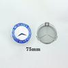 For Benz a24Pcs 75MM Car Wheel Center Hub Caps AMG Wreath for Mercedes Benz GLE GLK SLK CLA CLK W203 W204 W205 W209 W210 W211 W212