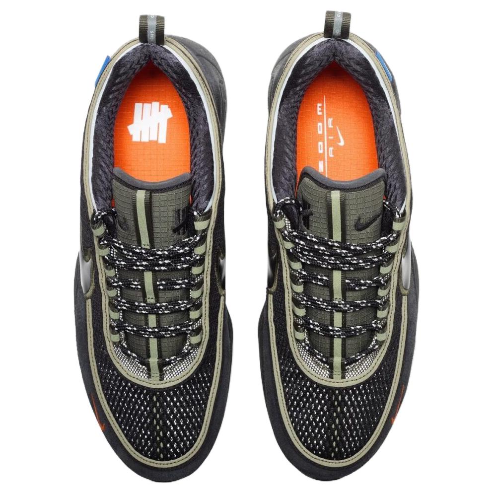 Undefeated x Nike Air Zoom Spiridon SP Хаки Карго Мужские Кроссовки Зеленый Черный HV4847-300