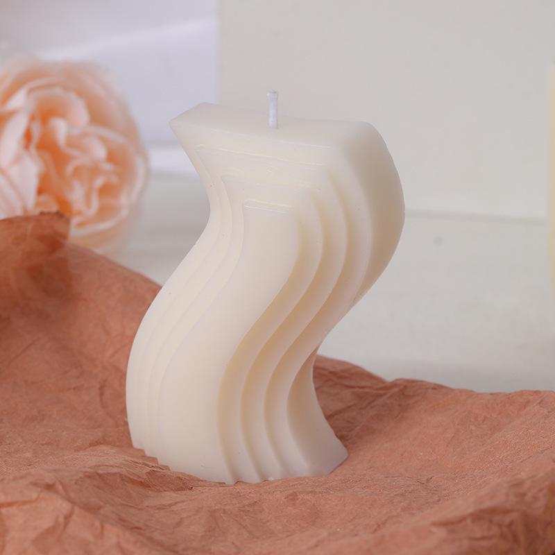 DIY Geometric Soy Wax Aromatherapy Candle Set - Holiday Gift Box