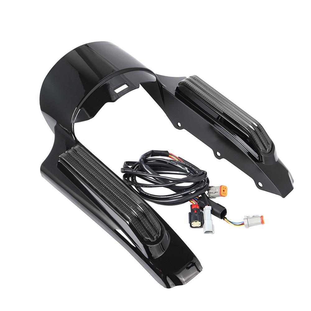Harley LED Tail & Brake Light for Big Glide, Road King: Dual Highway Rear Fender Signals