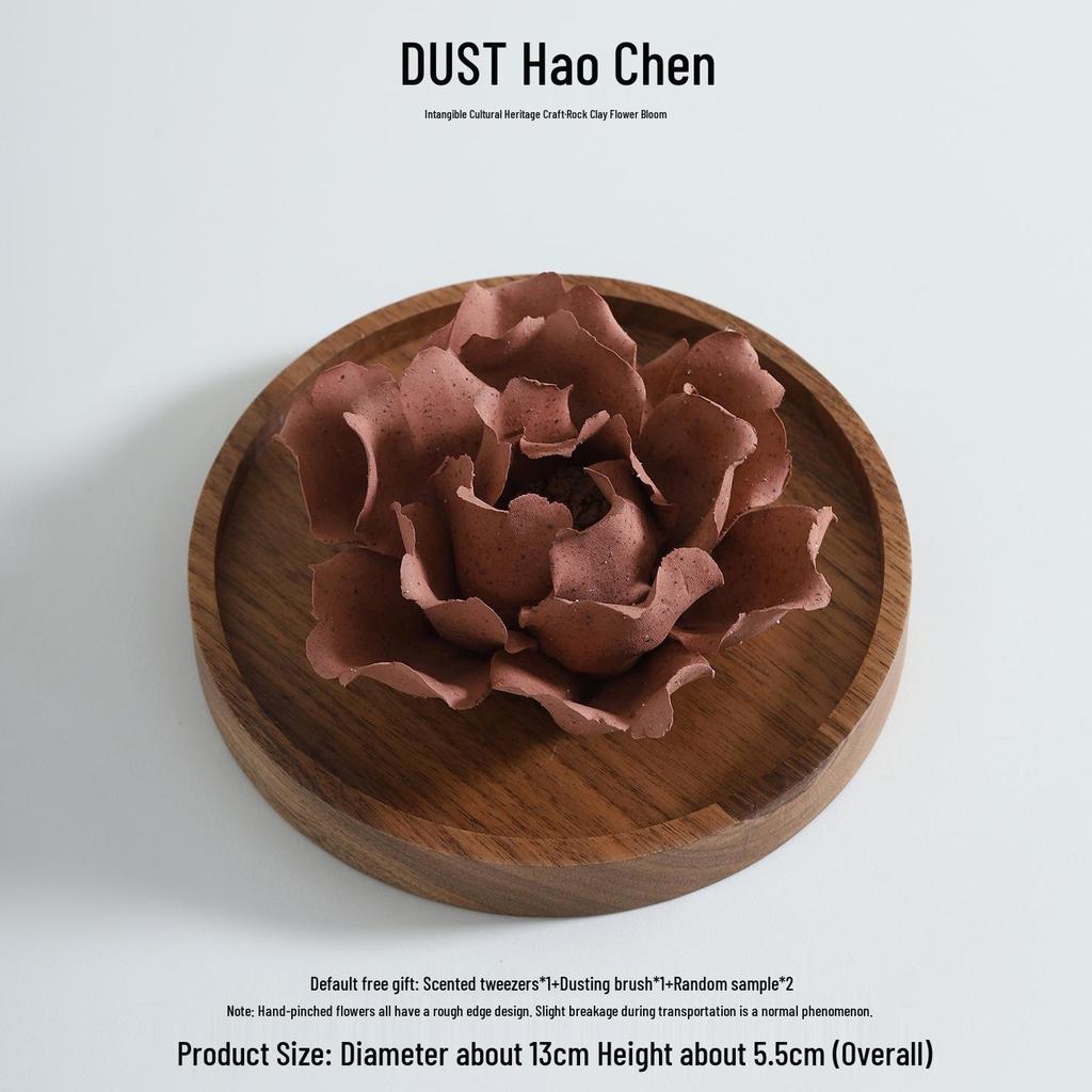 Керамический Держатель для благовоний в виде цветка, ручная работа - Китайский Аромадиффузор, Сувенир