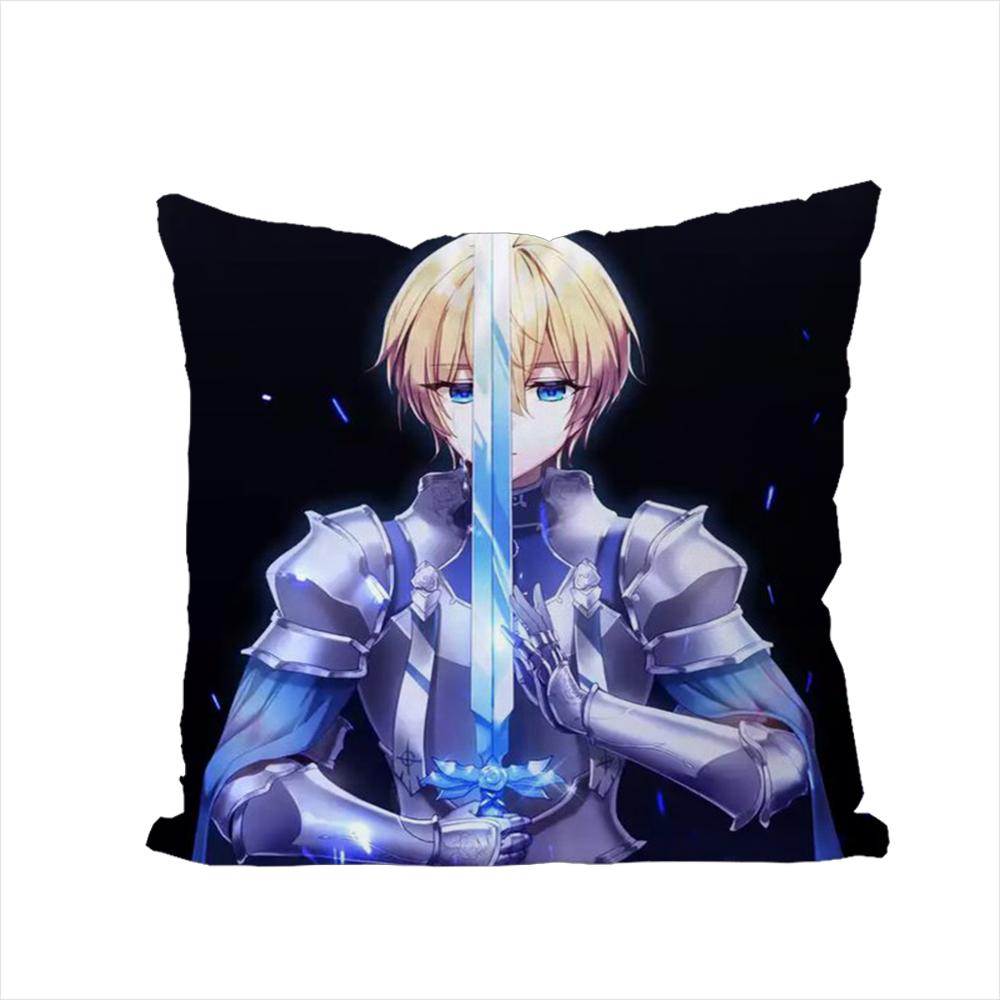 Наволочка Sword Art Online Для Автомобиля Дивана Декоративная Домашняя Двусторонняя Печать Плюшевая Квадратная Подушка-Плед Чехол