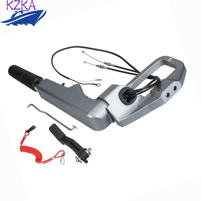 Handle Steering Assy 66T-W0084-02-4D For Yamaha Outboard Engine 2T 40HP E40X Parsun 40HP 66T-W0084 Boat Engine Aftermarket Parts