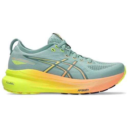 Asics Gel Kayano 31 Paris Light Celadon Safety Yellow Women's - 1012B745-750