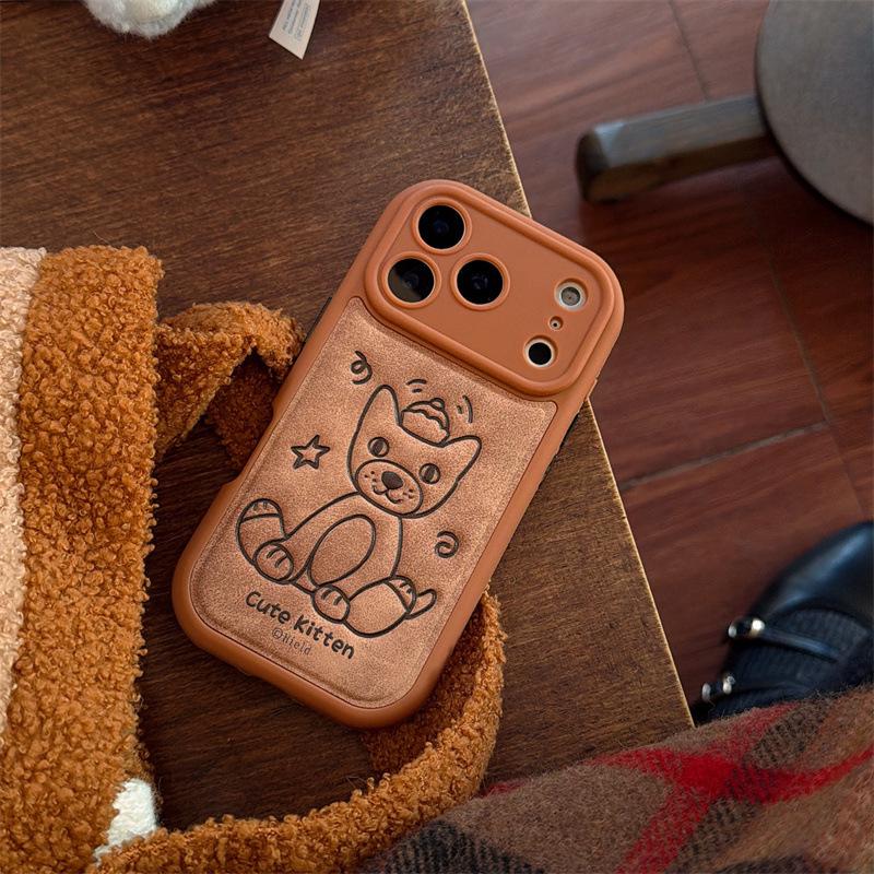 Мультяшный Забавный Чехол Jellycat для iPhone 14, 15, 16 Pro Max, 17 Модный Чехол