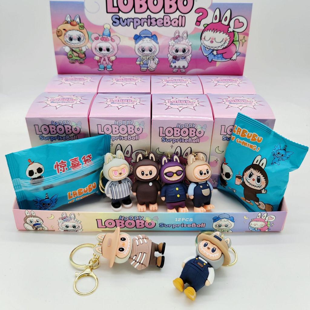 Модный Брелок-Подвеска Labubu - Для DIY Украшений и Школьной Сумки