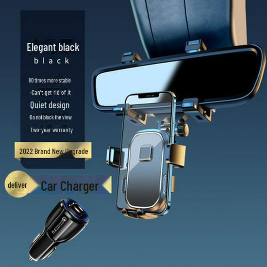 Держатель для телефона на зеркало заднего вида для навигации 2024