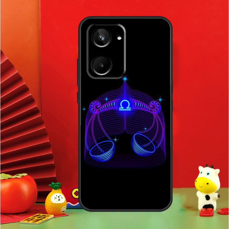 Неоновые Знаки Зодиака Для Realme 15 Pro GT7 GT6 10 11 12 13 14 Pro Plus C65 C67 C63 C61 C51 C53 C35 C75 C55 Чехол