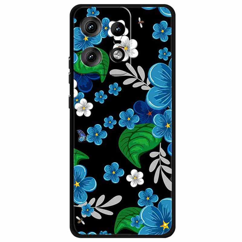 Чехол для Motorola Edge 50 Pro 5G с печатью узора, мягкая TPU накладка для мобильного телефона