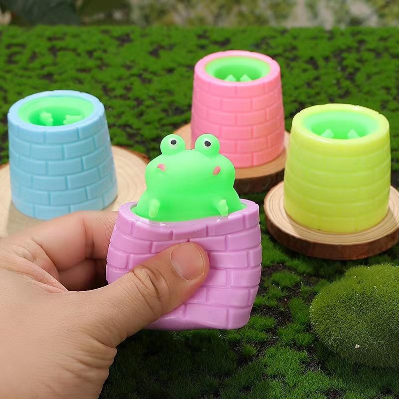 Игрушки Игрушки Дети Детские Сырная Чашка Фиджет Мышь Кролик Лягушка Сжимаемая Чашка Тревожность СДВГ Снятие Стресса Сквиши Взрослые Подарки на День Рождения