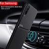 Мягкий чехол TPU для Samsung Galaxy A10 A20 A30 A50 S A70 A01 A51 A71 A10S A30S A50S со встроенным автомобильным магнитом и задней крышкой