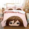Luxury New 3D Print Anime Hori San To Miyamura Kun Horimiya Bedding Set Duvet Cover Bed Set Quilt Cover Pillowcase Queen Size