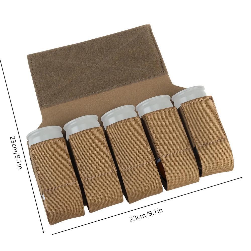 Тактическая 40 мм 5 вешалка для фейерверков в стиле милитари M203 M79 M433, держатель для дымовой гранаты, подбрюшной чехол для живота, страйкбол, охотничьи аксессуары