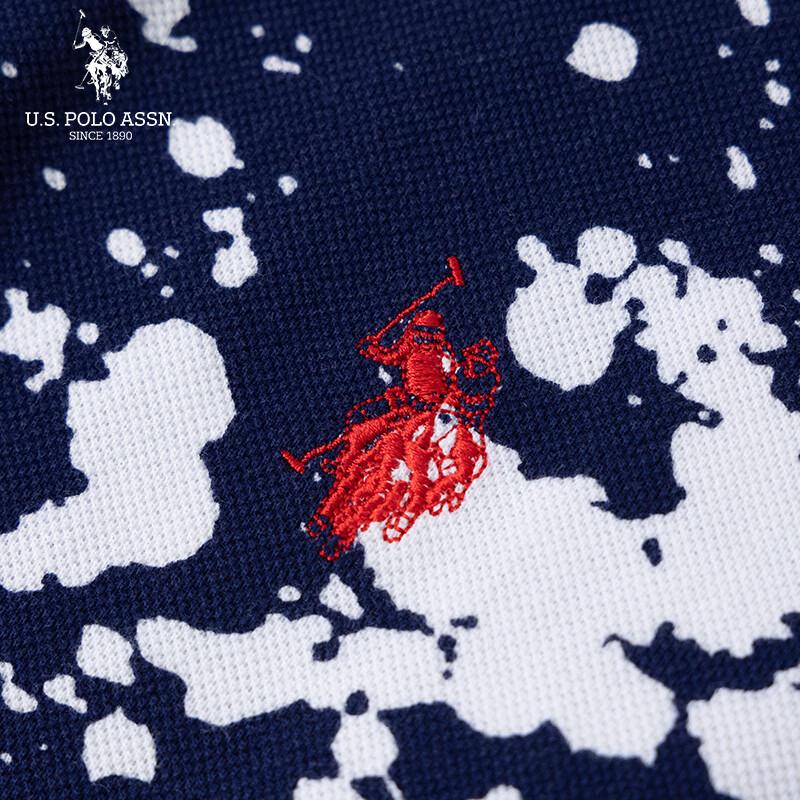 U.S. Polo Assn. Женское хлопковое платье-поло