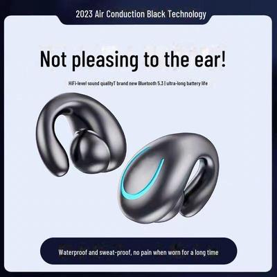 Спортивная гарнитура Bluetooth с костной проводимостью и беспроводным ушным зажимом для мужчин и женщин