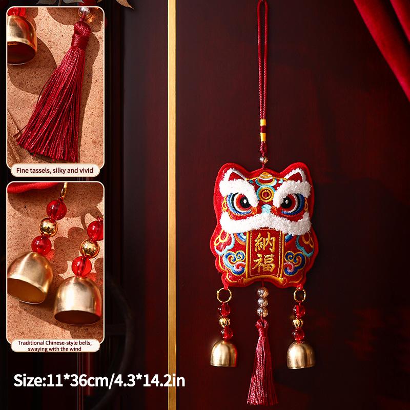 Spring Festival Hanging Pendent Horse New Year Tassel Pendant Festive Atmosphere Ornaments Decor Spring Festival Supplies