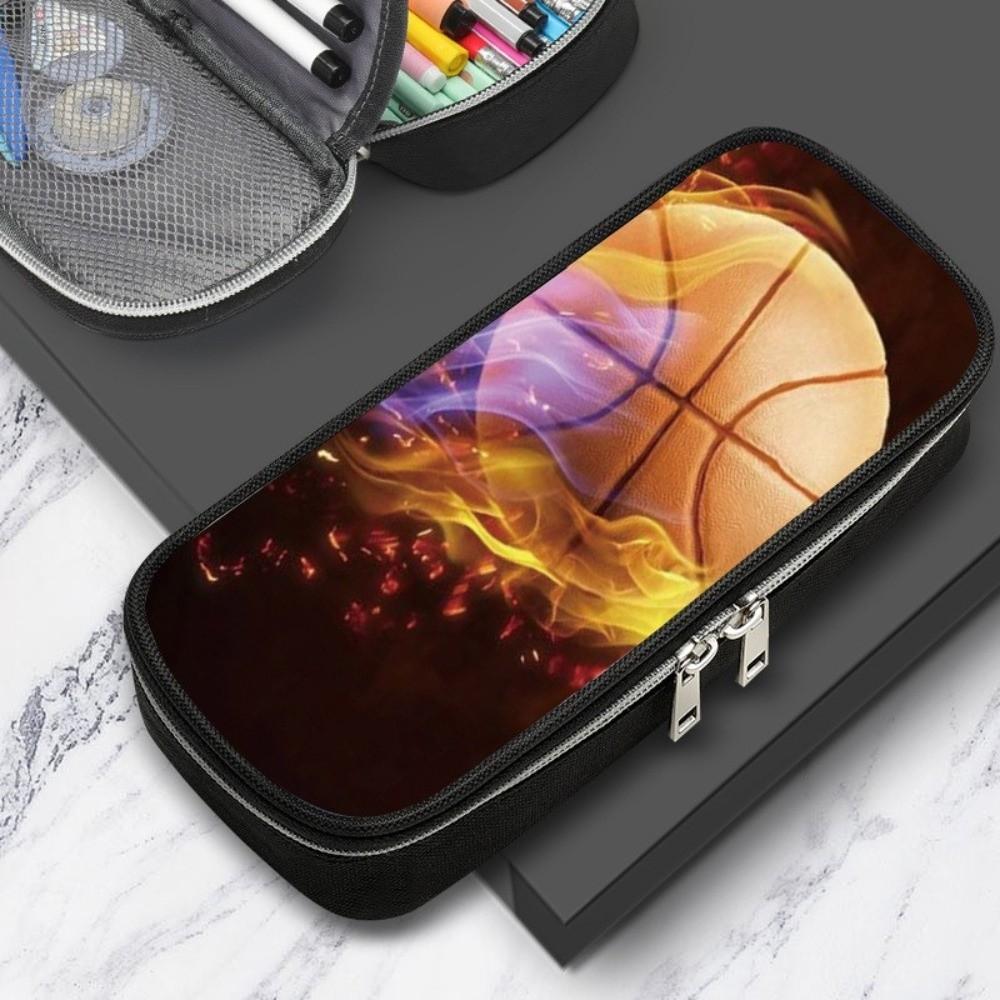 Sports Theme Soccer Pattern Pen Bag Soccer Pattern Multifunction Bag New Pencil Case  Gift